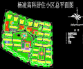 杨凌高科居住小区总规划图